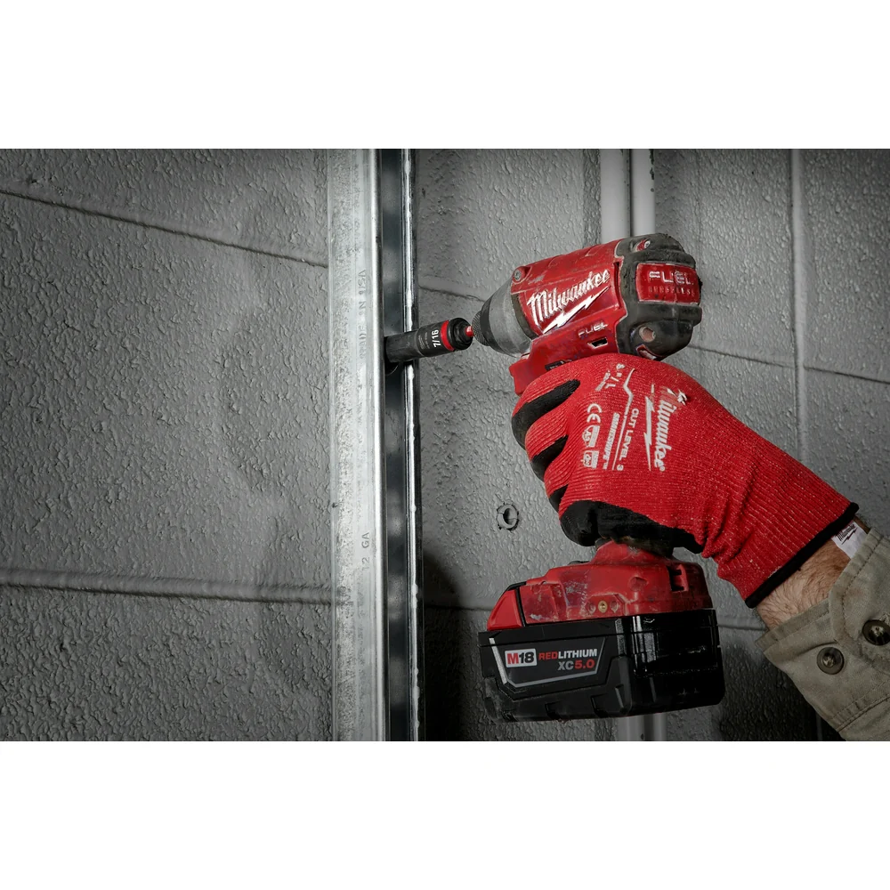 Milwaukee SHOCKWAVE Impact Duty 1/4" Hex to 1/4" Square Socket Adapter 48-32-5030 - Image 6