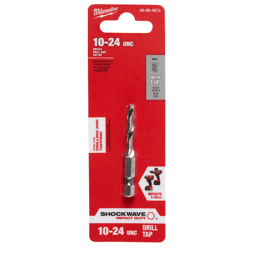 Milwaukee SHOCKWAVE Impact Duty #4 Step Drill Bit 48-89-4872 - Image 7