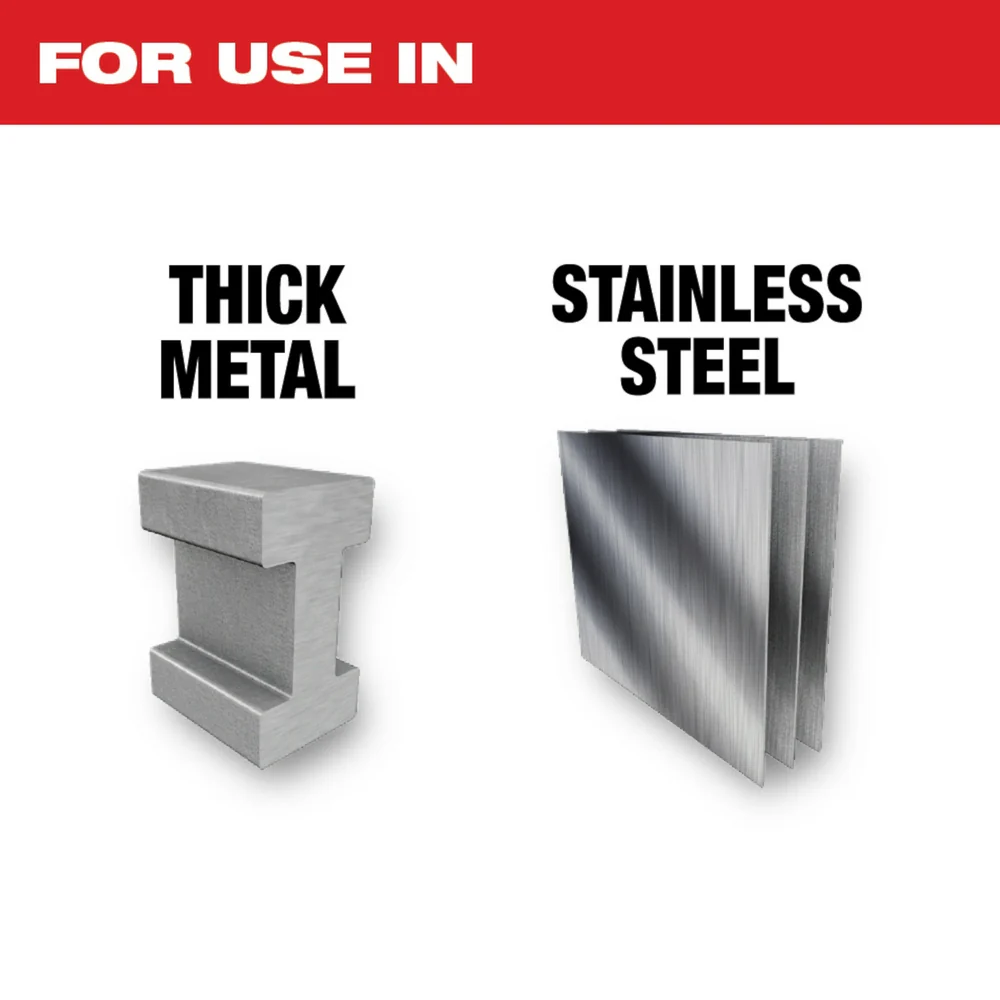 Milwaukee 12" TORCH with Carbide Teeth SAWZALL Blades (5-Pack) 48-00-5203 - Image 4