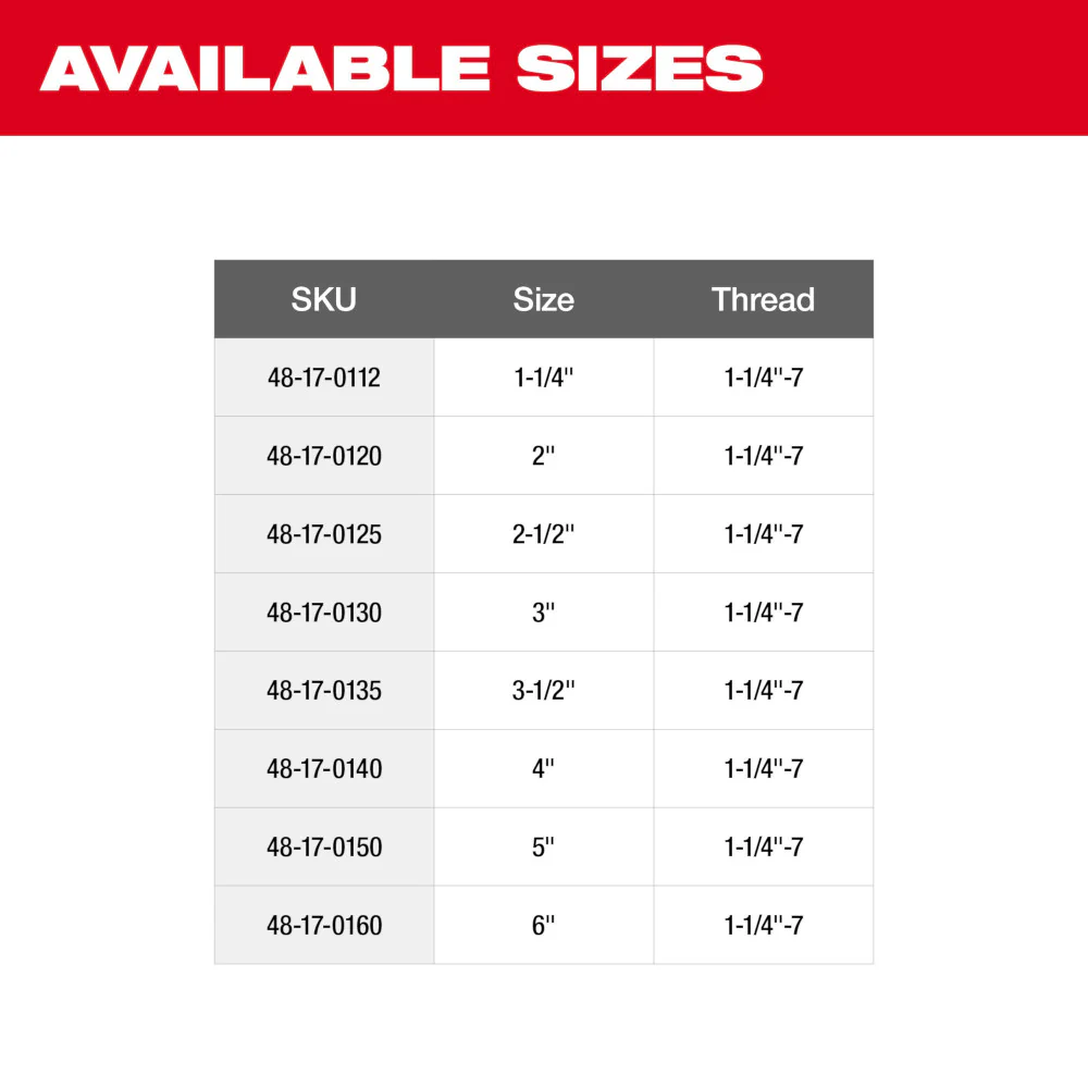Milwaukee 2" DIAMOND ULTRA™ Dry Core Bit MX FUEL 48-17-0120 - Image 8