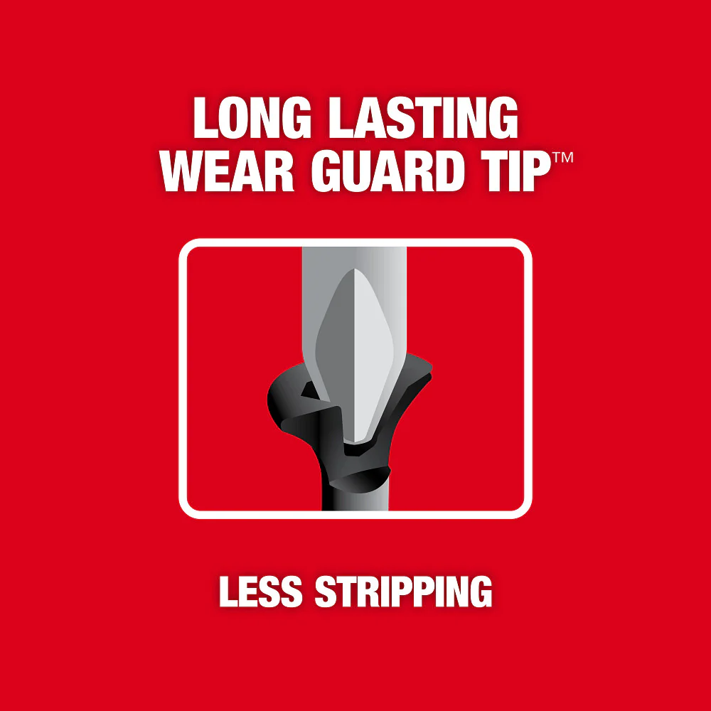Milwaukee SHOCKWAVE 3-1/2" Phillips #3 Impact Duty Bits 48-32-4664 - Image 7