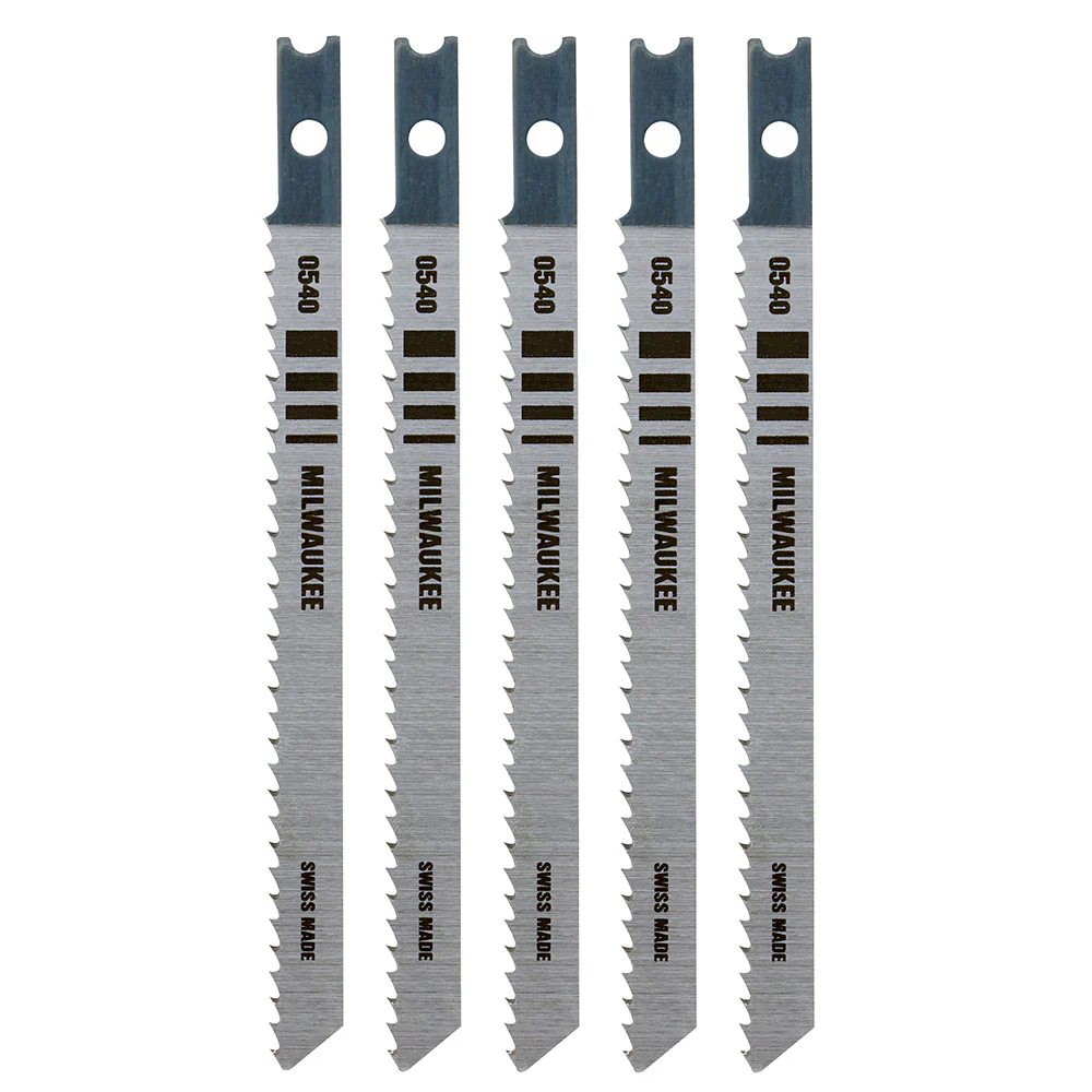 Milwaukee 4" 10 TPI High Carbon Steel U-Shank Jig Saw Blade (5-Pack) 48-42-0540 - Image 10