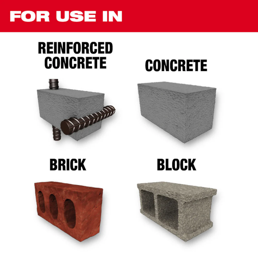 Milwaukee 12" Wet Core Bit Extension 48-17-4040 - Image 4