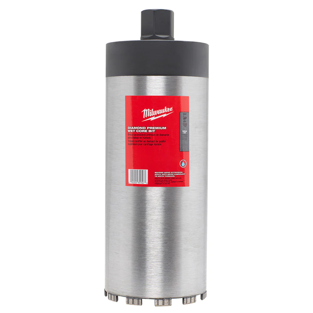 Milwaukee 8" Diamond Premium Wet Core Bit 48-17-3080 - Image 2