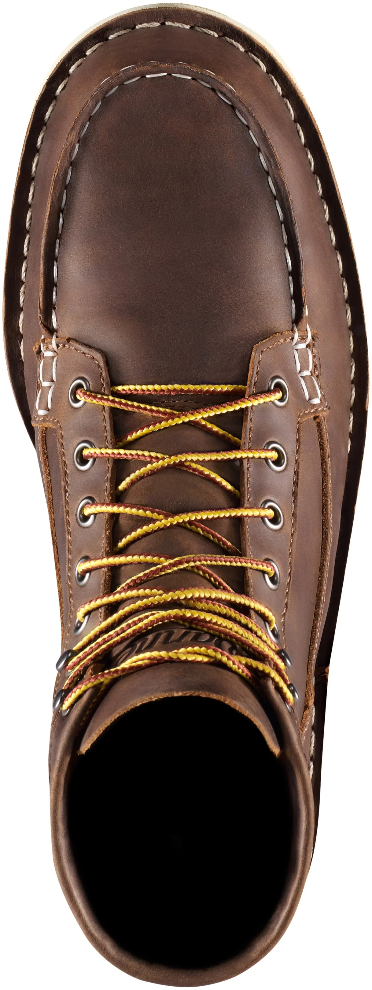 Danner 6” Bull Run Steel Toe Work Boots for Men - Oiled Full-Grain Leather with Non Slip Wedge Outsole and 3-Density Cushion Footbed, EH Resistant Wide - Image 5