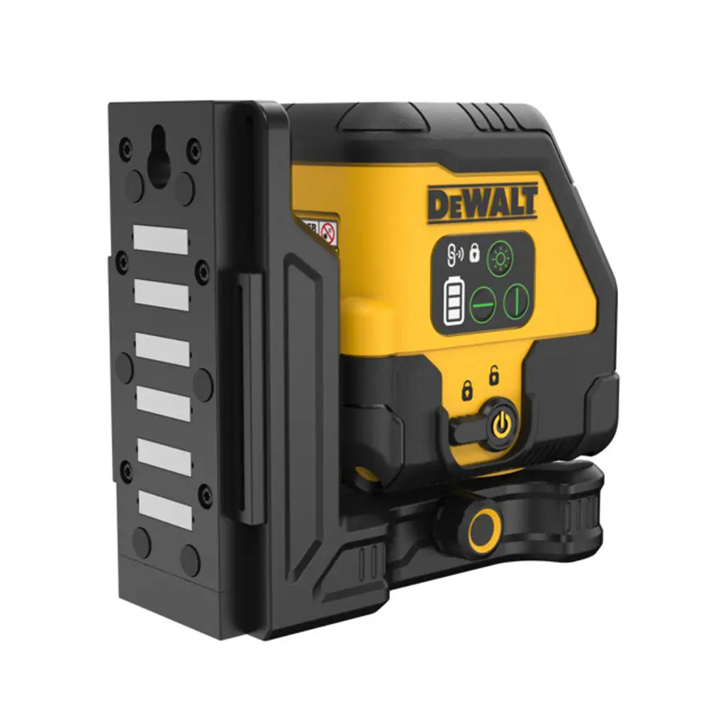 DEWALT DCLE14201G USB Rechargeable Green Cross Line Laser Kit - Precision & Efficiency - Image 4