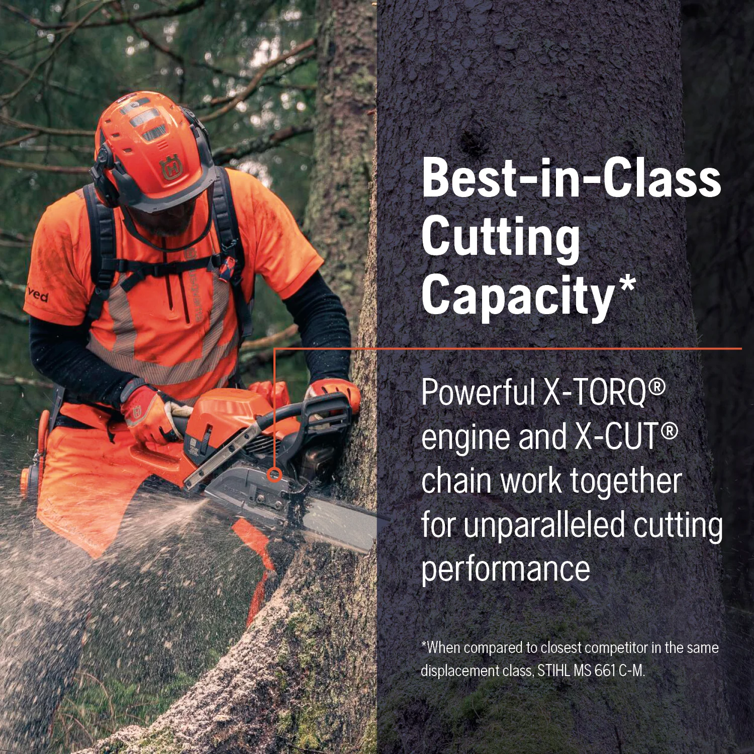 HUSQVARNA 592 XP® G Lightweight Gas Chainsaw - Image 3