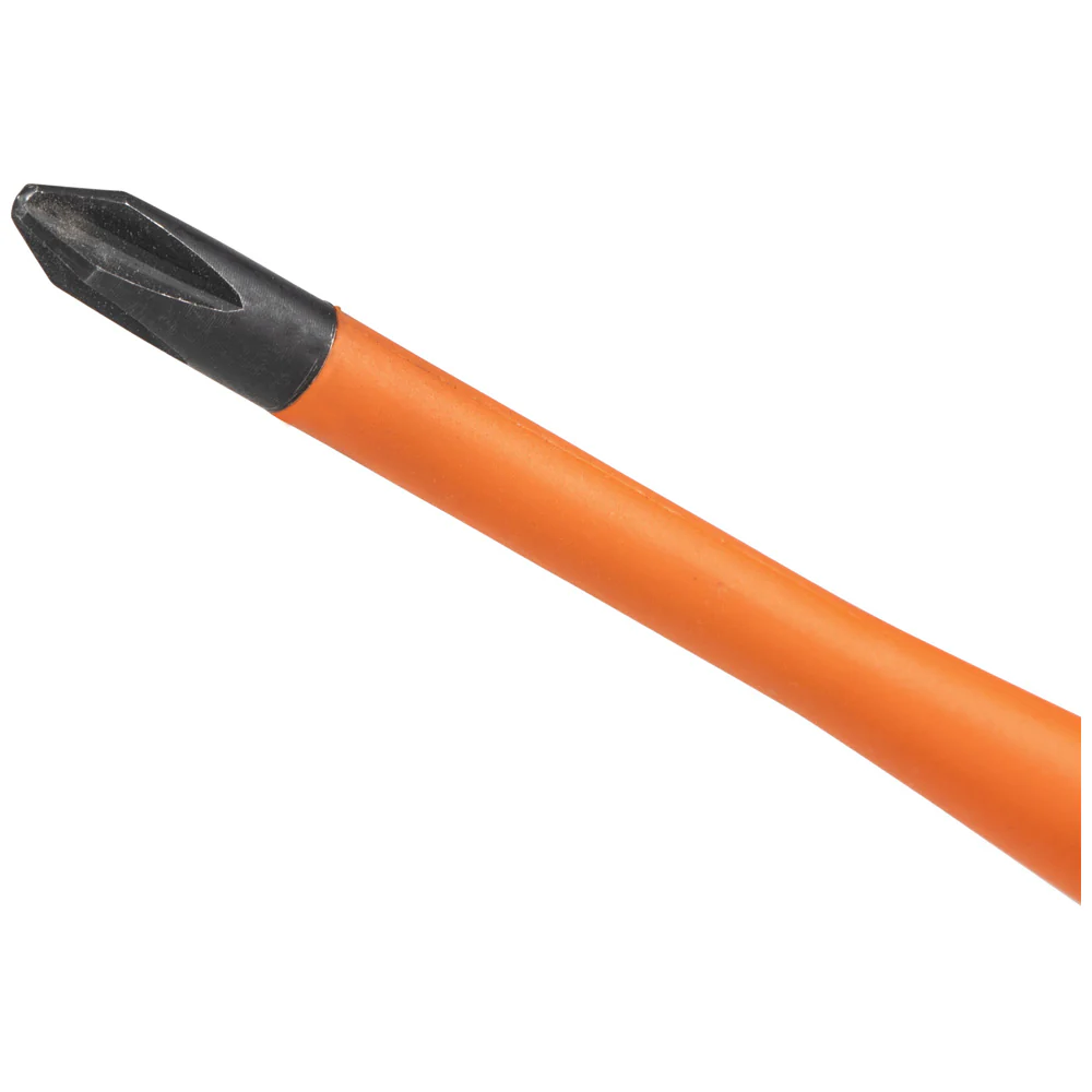 KLEIN TOOLS 2 PC. Slim-Tip Insulated Phillips & Cabinet Tips Screwdriver Set - Image 6