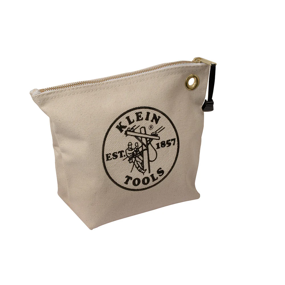 KLEIN TOOLS 10" Canvas Zipper Bag Tool Pouch - Image 18