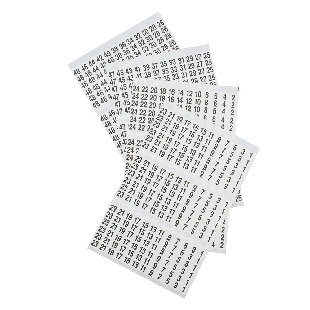 KLEIN TOOLS Wire Marker Book, 1-48 - Image 5