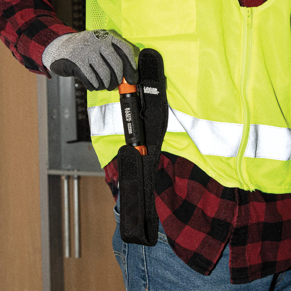 KLEIN TOOLS Rechargeable 2-Color LED Flashlight w/ Holster - Image 5