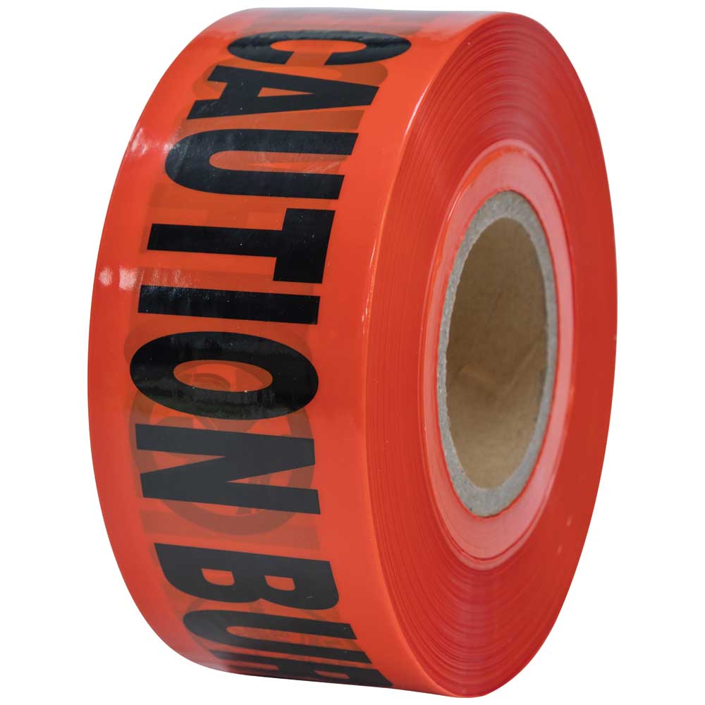 KLEIN TOOLS 1000' Red CAUTION-BURIED ELECTRIC LINE Barricade Tape - Image 2