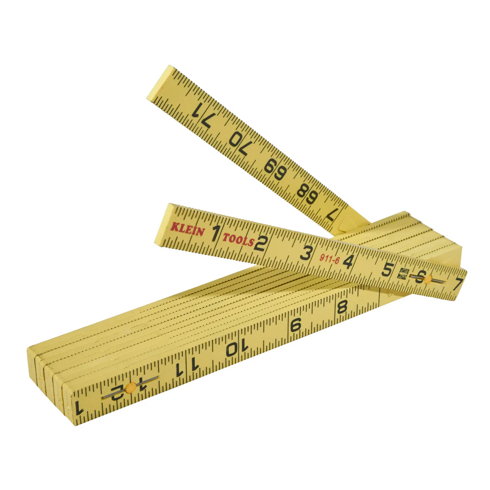 KLEIN TOOLS Outside Reading Fiberglass Folding Rule - Image 5