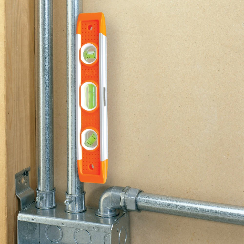KLEIN TOOLS 9" 3 Vial Torpedo Level - Image 6