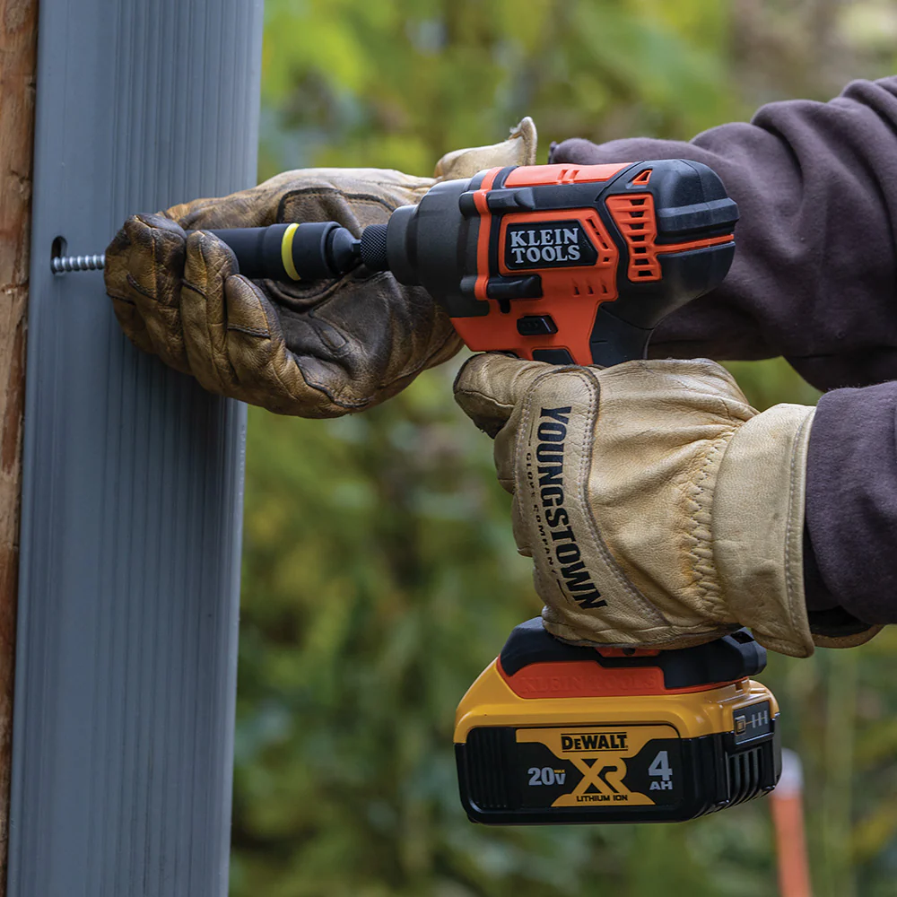 KLEIN TOOLS 1/4" Hex Drive Compact Impact Driver (Tool Only) - Image 6