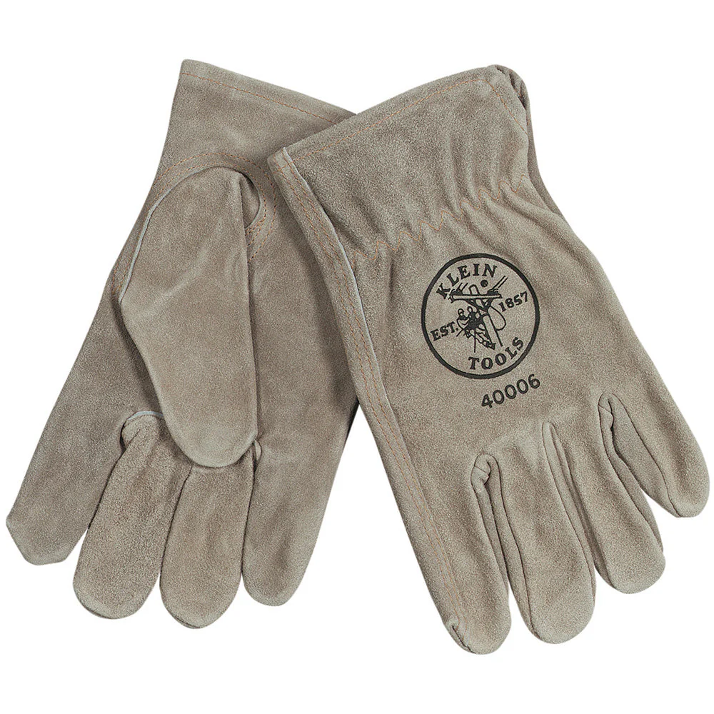 KLEIN TOOLS Cowhide Driver's Gloves - Image 8
