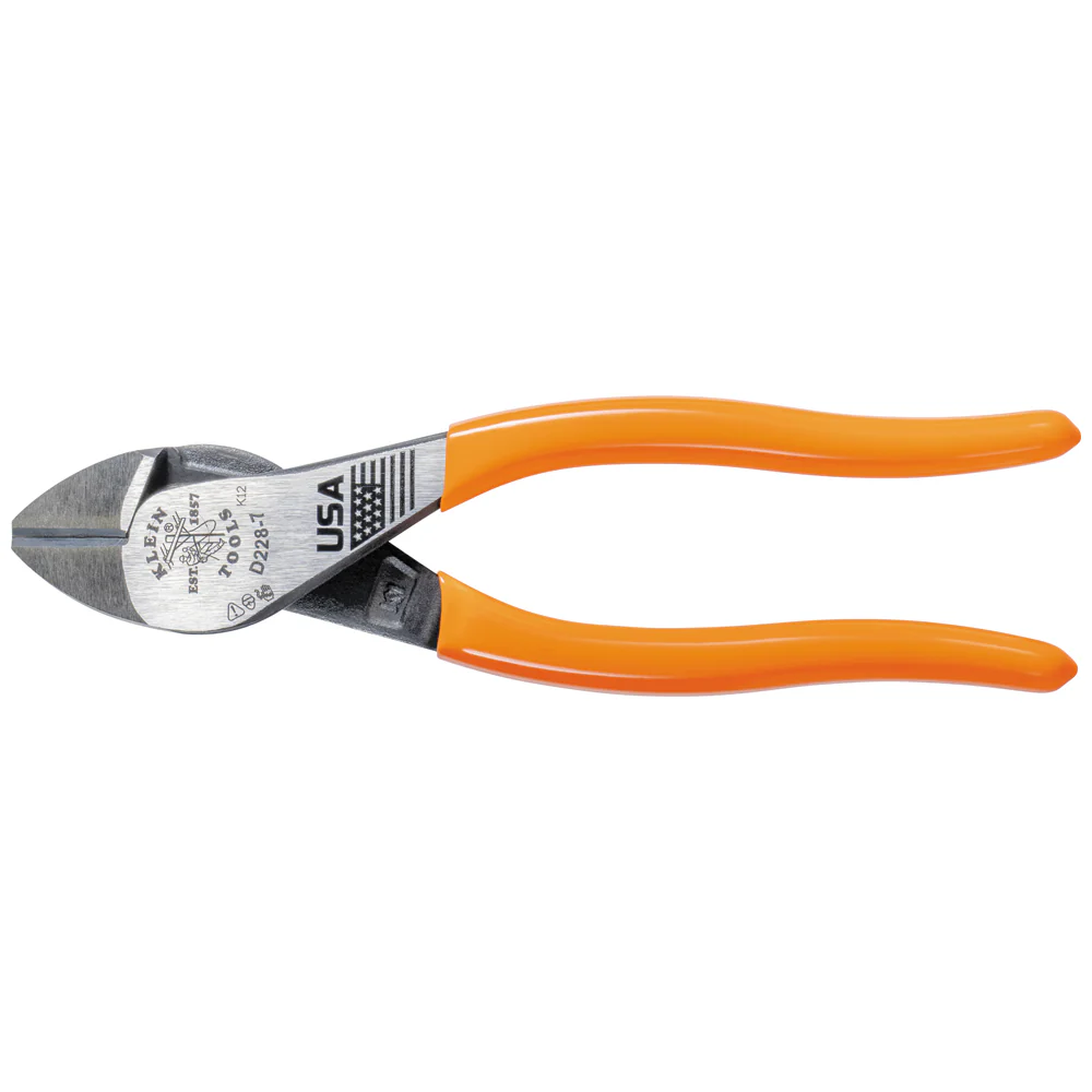 KLEIN TOOLS 7" High-Leverage Diagonal Cutting Pliers - Image 4