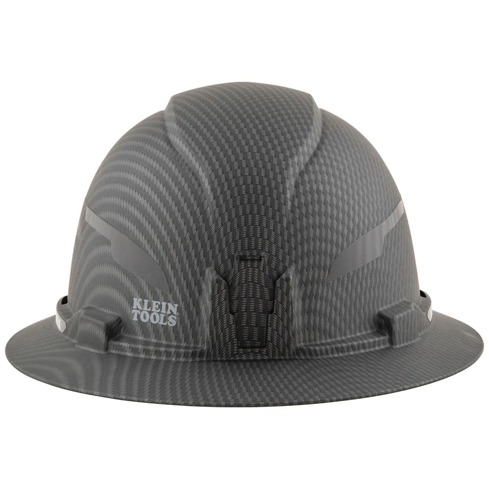 KLEIN TOOLS Full Brim Premium KARBN™ Pattern Hard Hat w/ Headlamp - Image 3