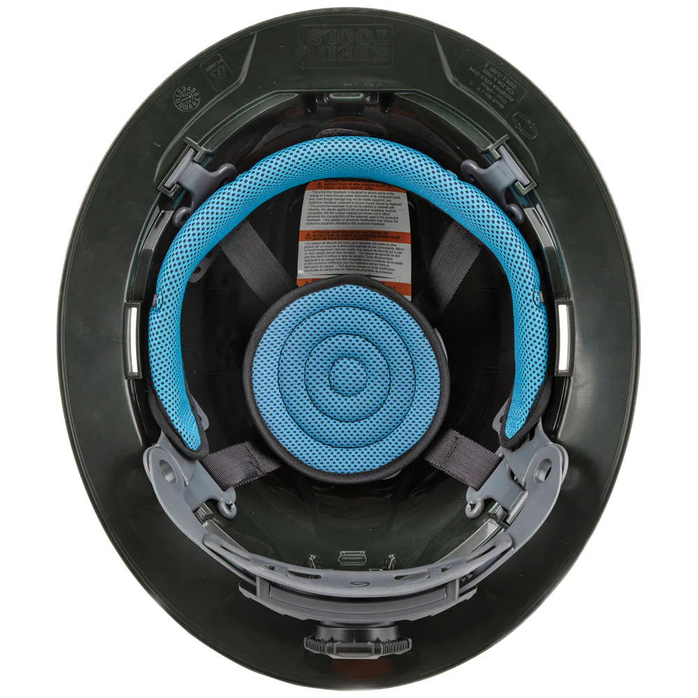 KLEIN TOOLS Full Brim Premium KARBN™ Pattern Hard Hat w/ Headlamp - Image 5
