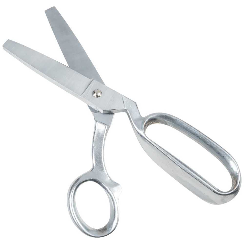 KLEIN TOOLS 10" Serrated Extra Blunt Bent Trimmer w/ Large Ring - Image 2