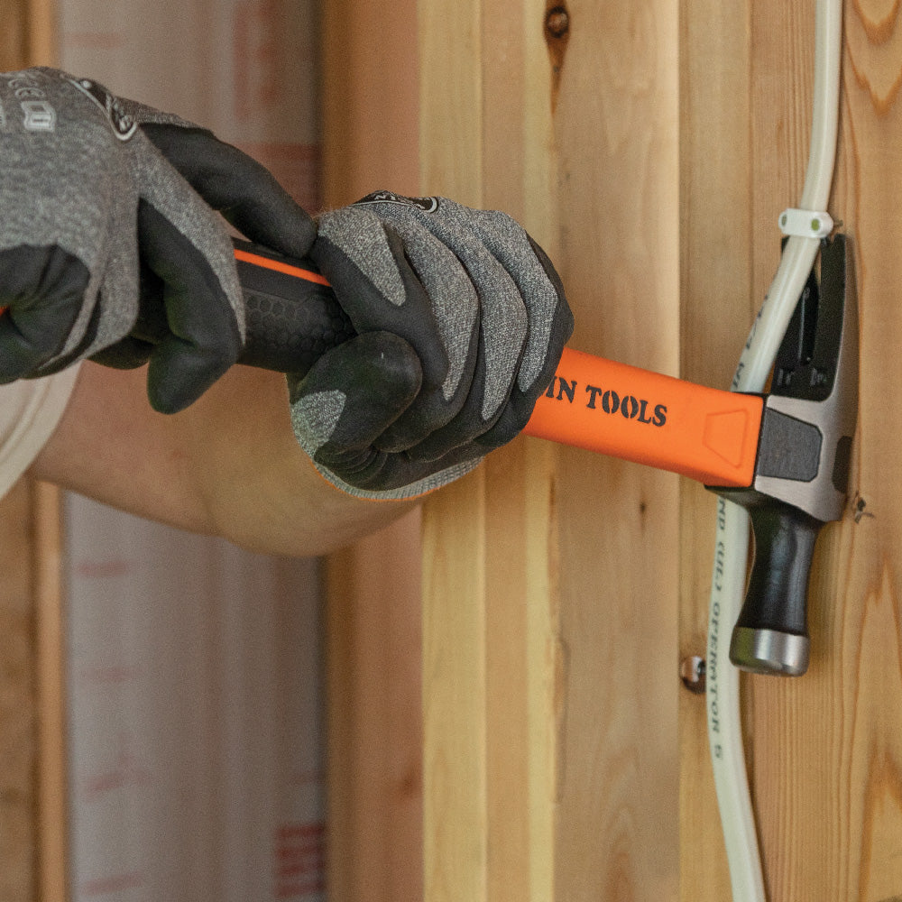 KLEIN TOOLS 18 oz 15" Straight-Claw Hammer - Image 6