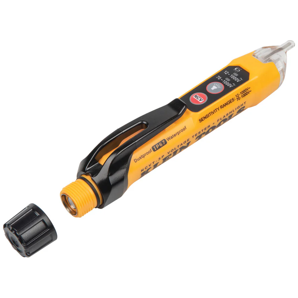 KLEIN TOOLS Dual Range Non-Contact Voltage Tester w/ Flashlight, 12 - 1000V AC - Image 5
