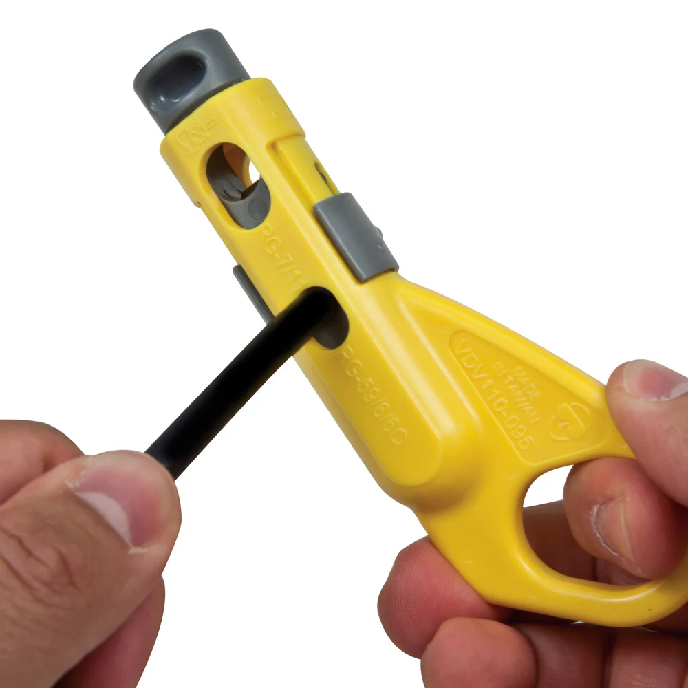 KLEIN TOOLS Coax Cable Radial Stripper - Image 4