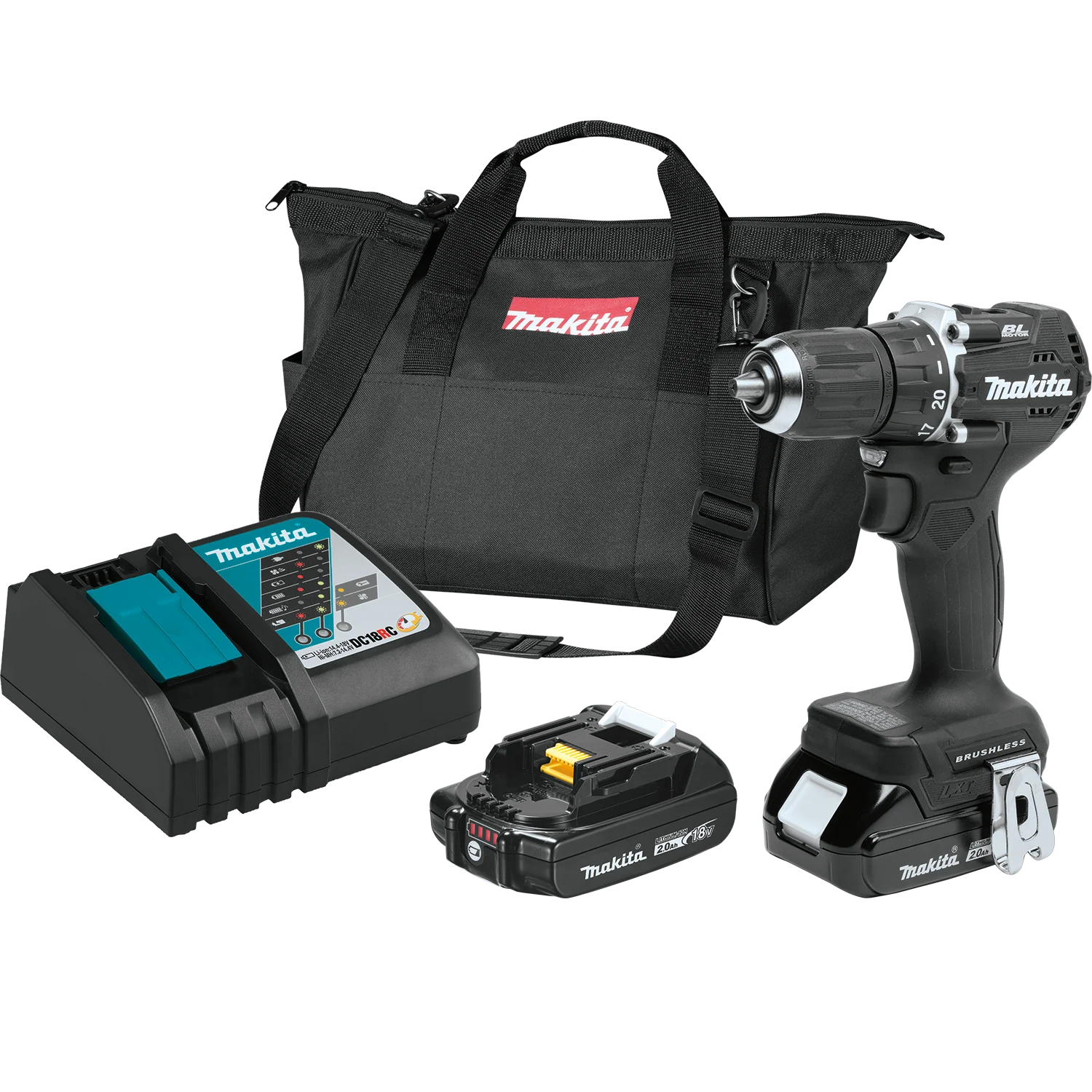 MAKITA 18V LXT® Sub‑Compact 1/2" Driver‑Drill Kit