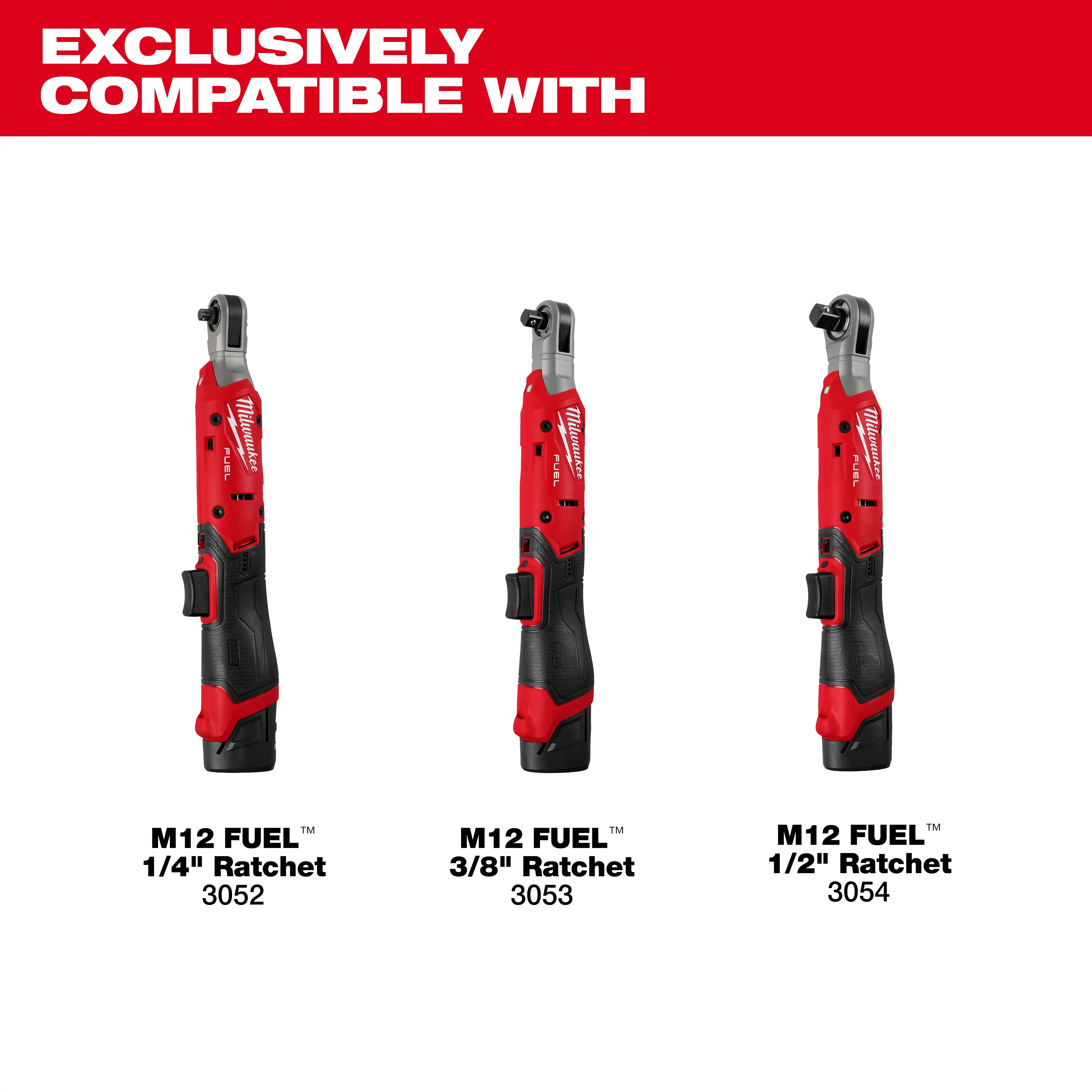 Milwaukee Tools M12 FUEL™ Ratchet 1/2" Low Profile Anvil Assembly - Image 2