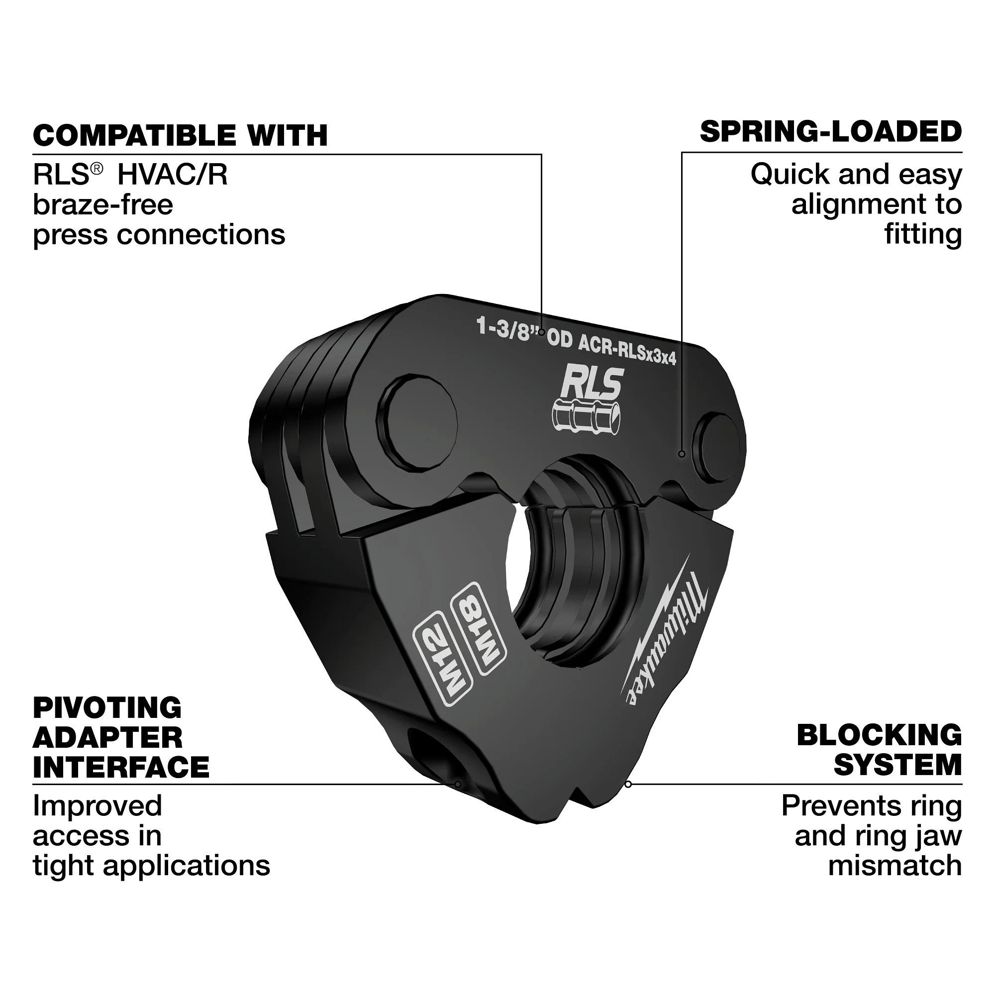Milwaukee 1-3/8" RLS RING 49-16-2658RX - Image 11