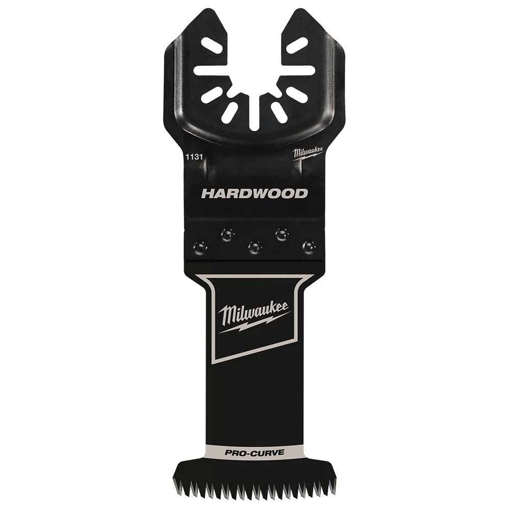 Milwaukee OPEN-LOK HCS Japanese Tooth PRO-CURVE Hardwood Oscillating Multi-Tool Blade 49-25-1131 - Image 2