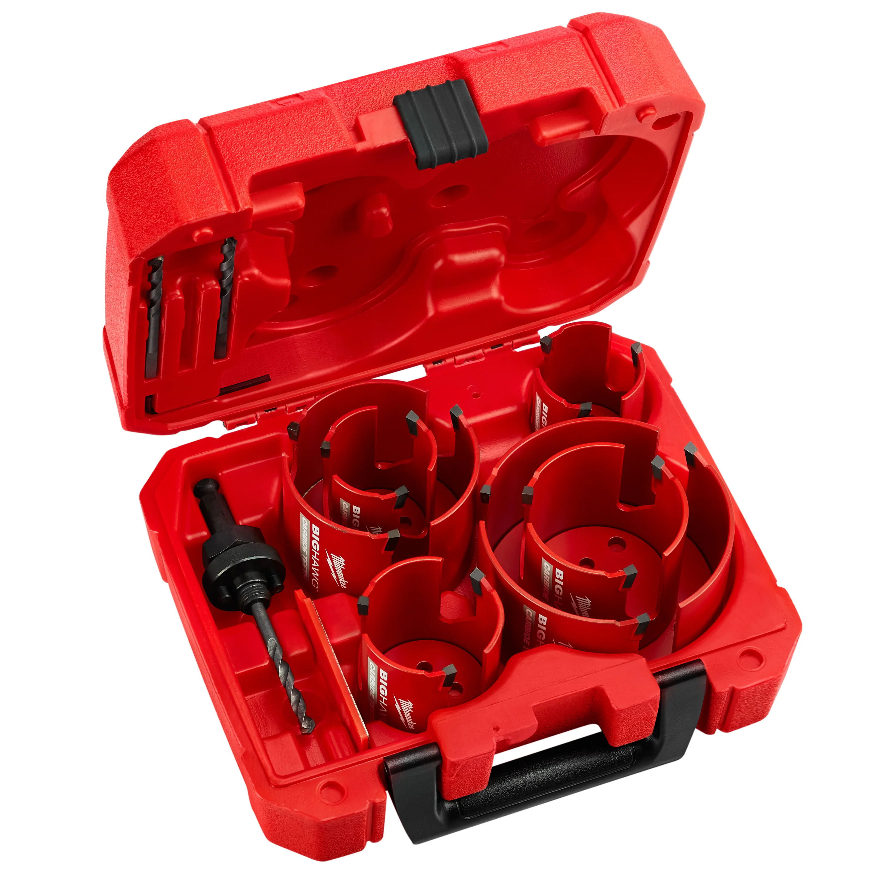 Milwaukee BIG HAWG with Carbide Teeth Hole Saw Kit 10-Piece 49-56-9290 - Image 2