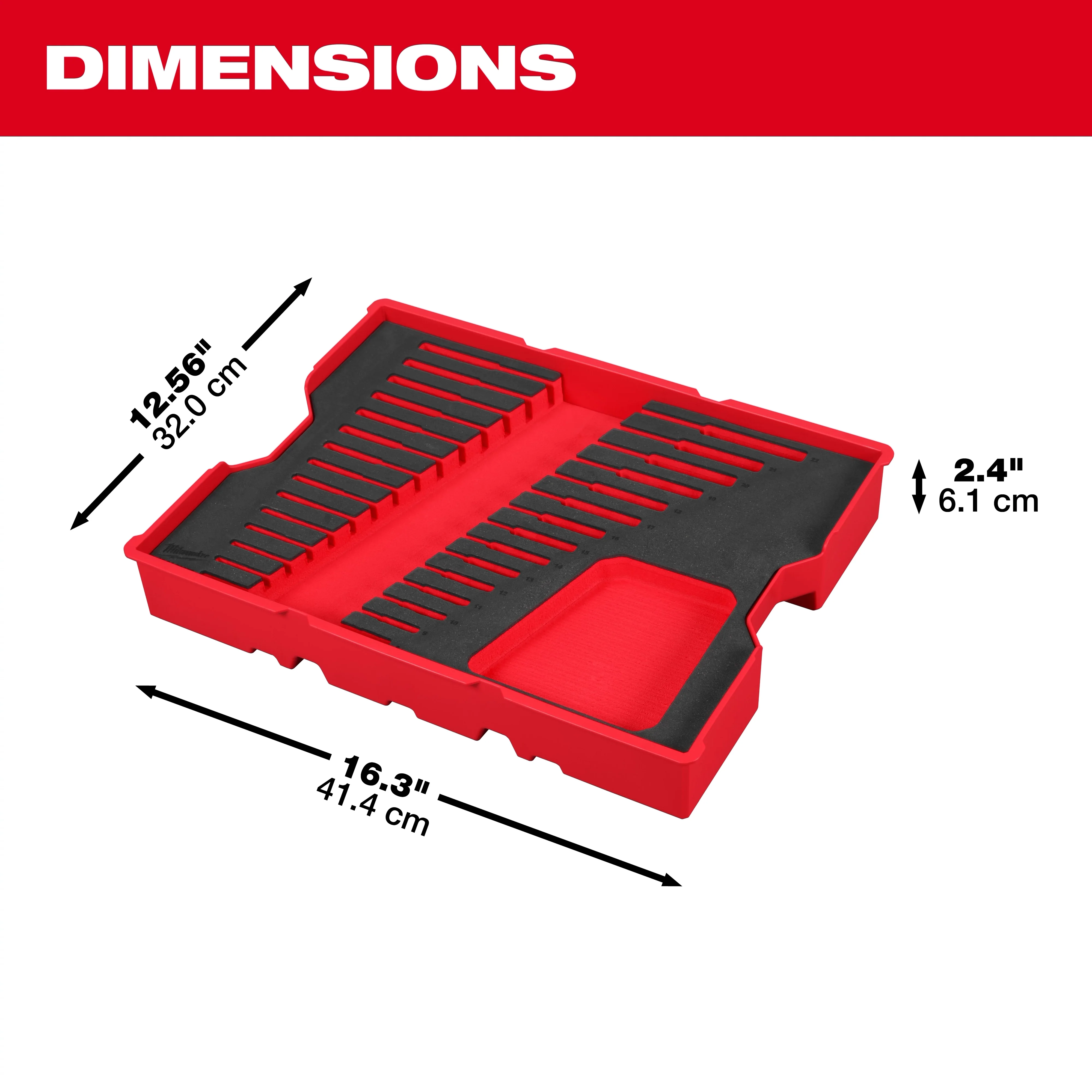 Milwaukee 15pc Metric Ratcheting Combination Wrench Set 48-22-0156 - Image 13