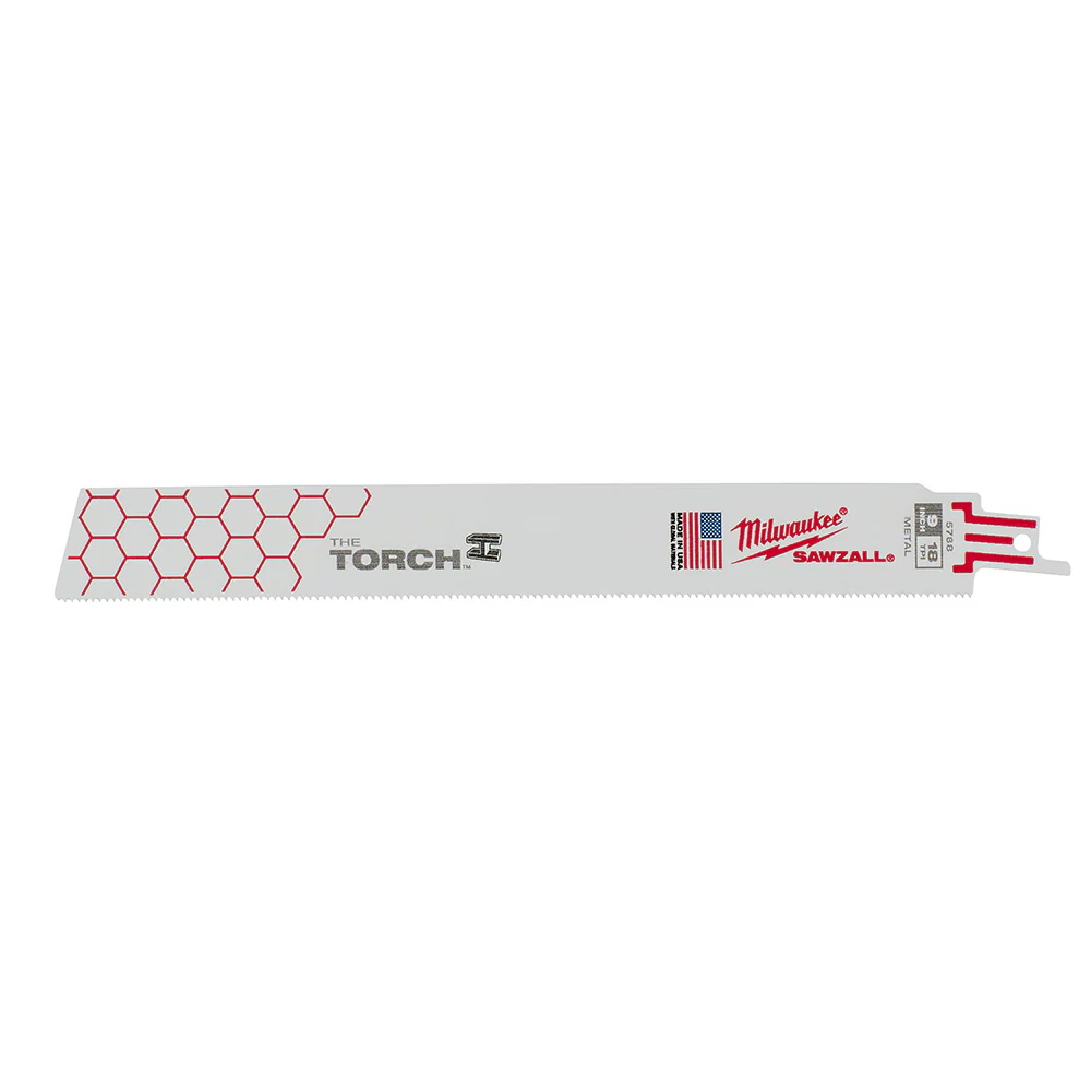 Milwaukee 6" 18 TPI The TORCH™ SAWZALL® Blades (5-Pack) 48-00-5784 - Image 16