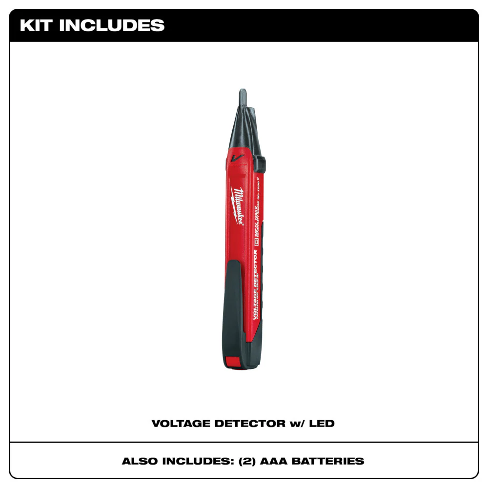 Milwaukee Voltage Detector with LED 2202-20 - Image 3