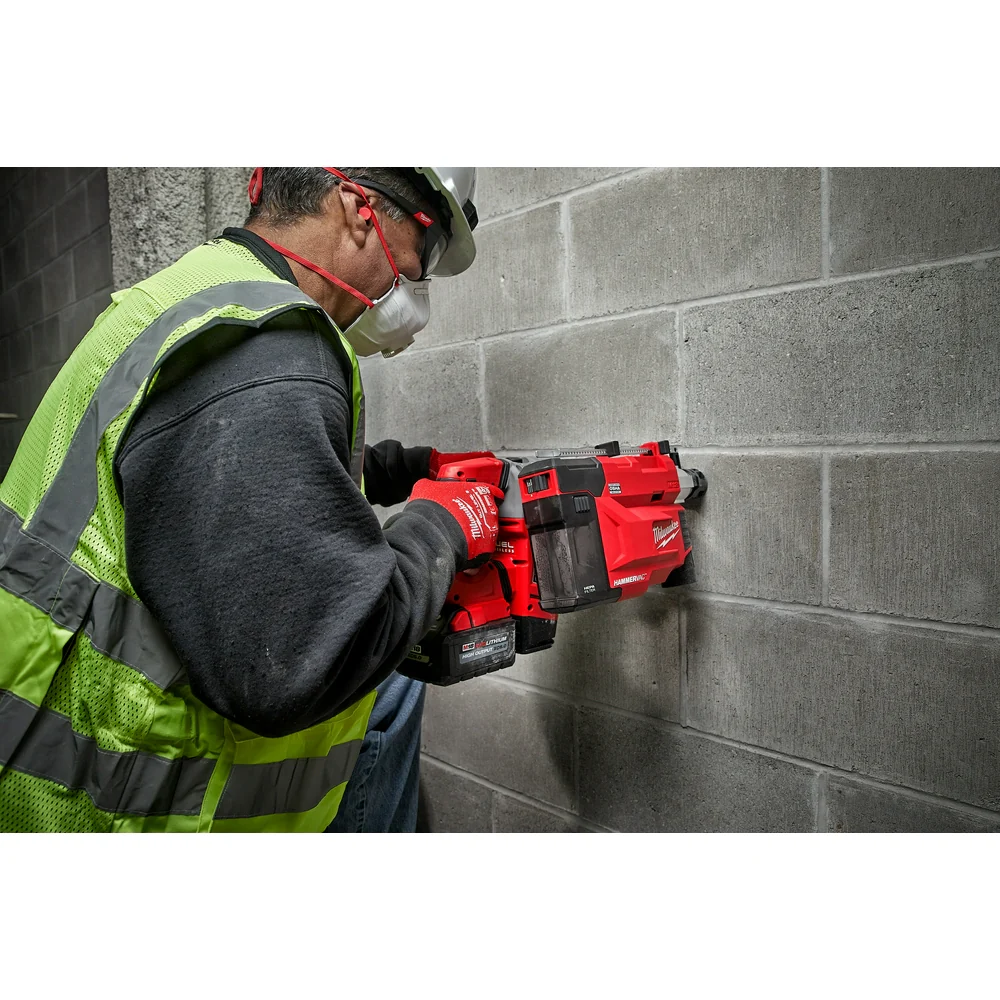 Milwaukee M12 HAMMERVAC Universal Dust Extractor Kit M12 2509-22 - Image 7