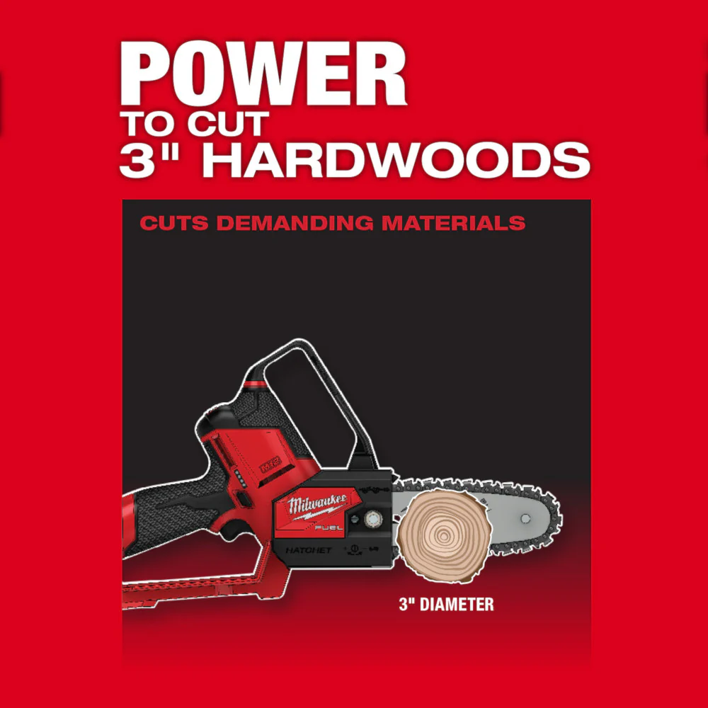 Milwaukee M12 FUEL HATCHET 6" Pruning Saw Kit M12 2527-21 - Image 6