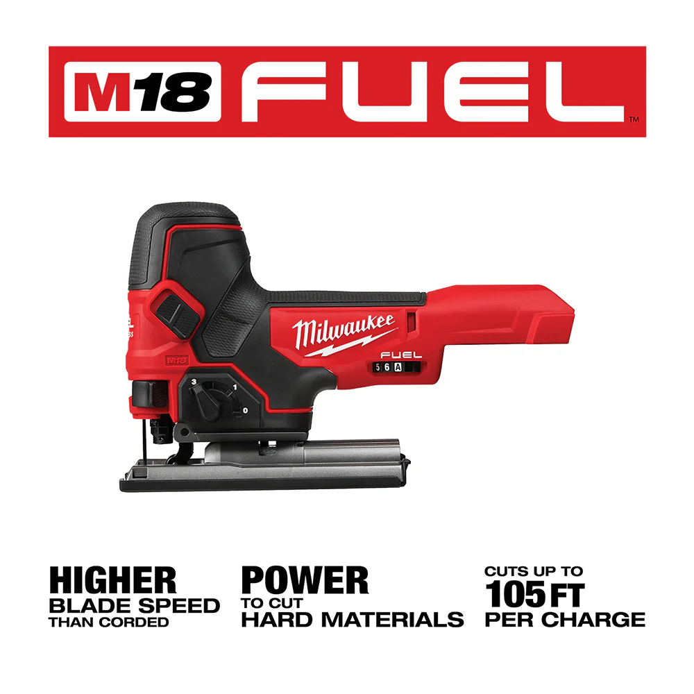 Milwaukee M18 FUEL Barrel Grip Jig Saw M18 2737B-20 - Image 4
