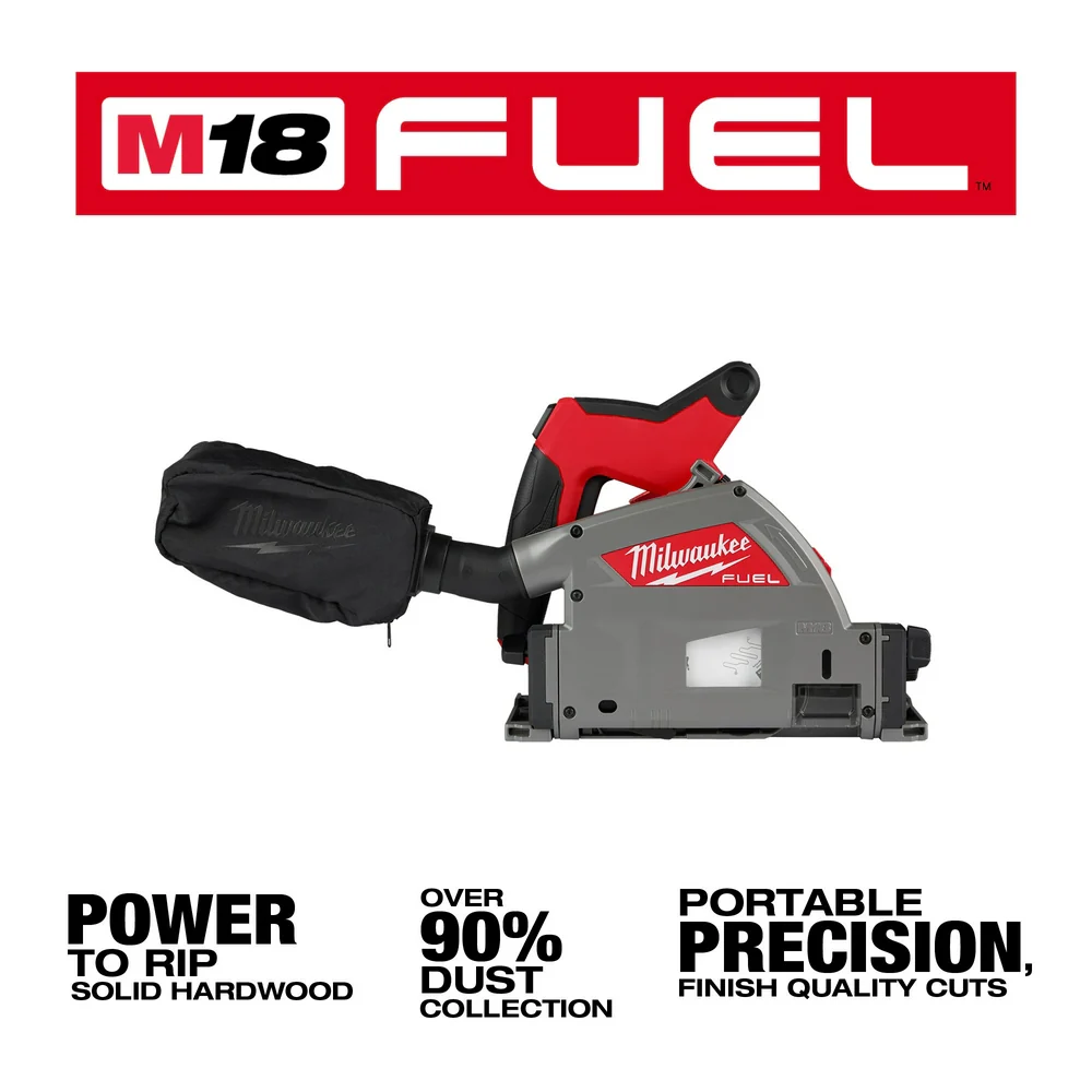 Milwaukee M18 FUEL 6-1/2" Plunge Track Saw 2831-20 - Image 4