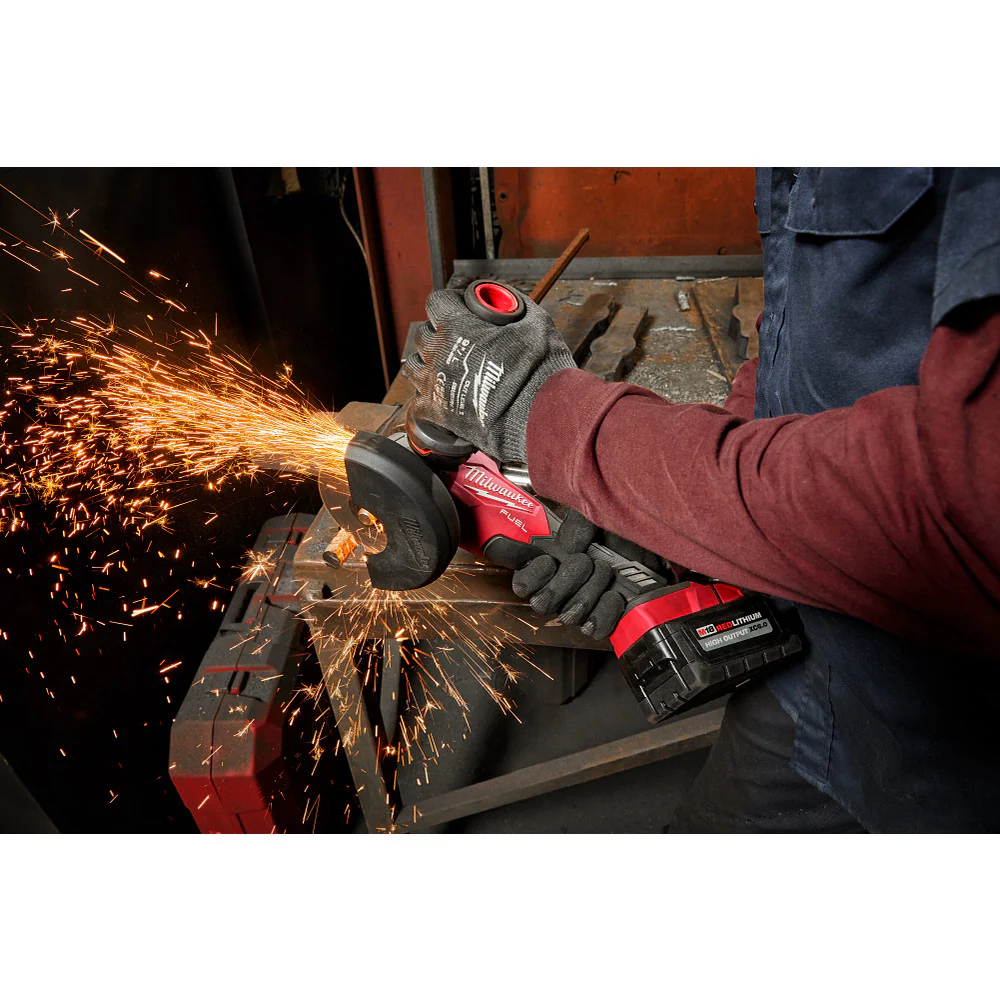 Milwaukee M18 FUEL 4-1/2" / 5" Braking Grinder Slide Switch M18 2881-20 - Image 12