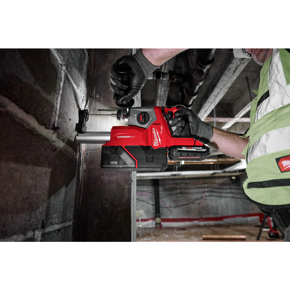 Milwaukee M18 FUEL HAMMERVAC 5/8" Dedicated Dust Extractor M18 2908-DE - Image 6