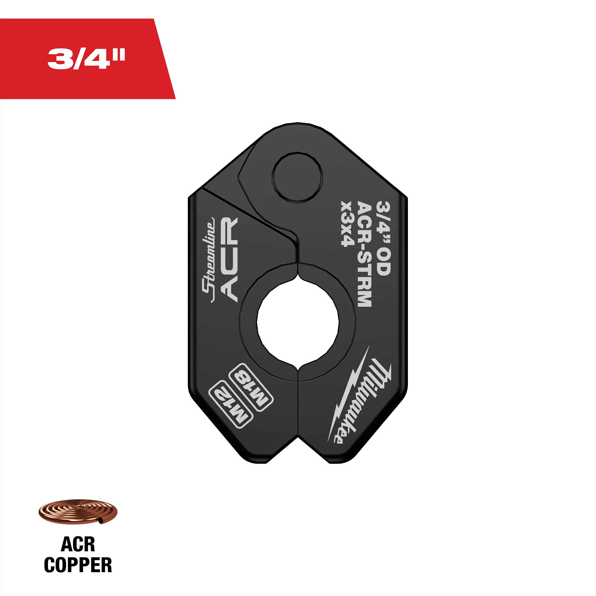 Milwaukee 3/4" STREAMLINE ACR RING 49-16-2655MX