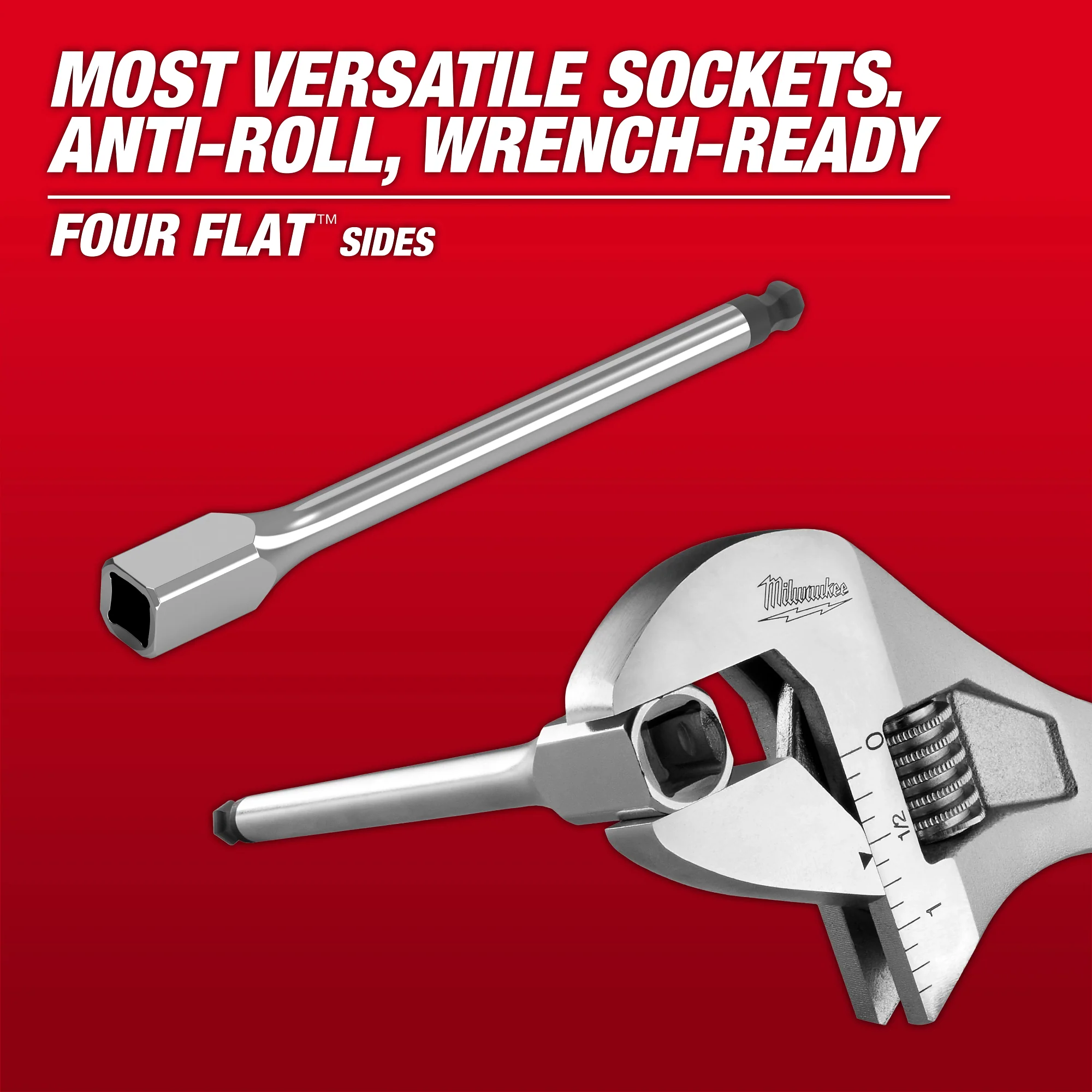 Milwaukee 3/8" Dr 9/64" L Ball E Bit Sckt 45-34-1090 - Image 3