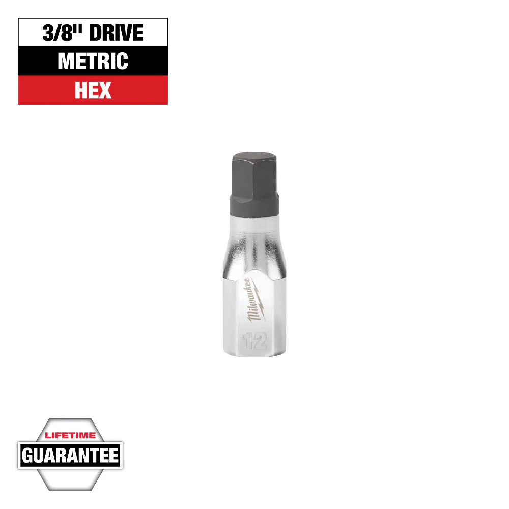 Milwaukee Hex Bit Sockets with FOUR FLAT Sides 45-34-1050 - Image 98