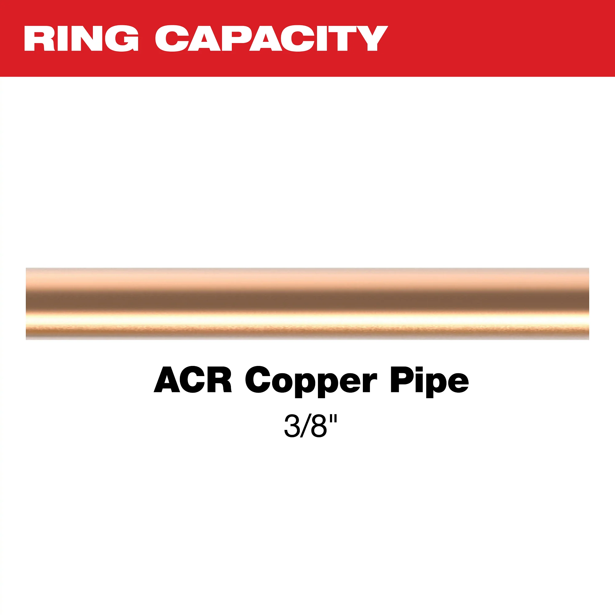 Milwaukee 3/8" Streamline ACR Press Ring 49-16-2652MX - Image 2