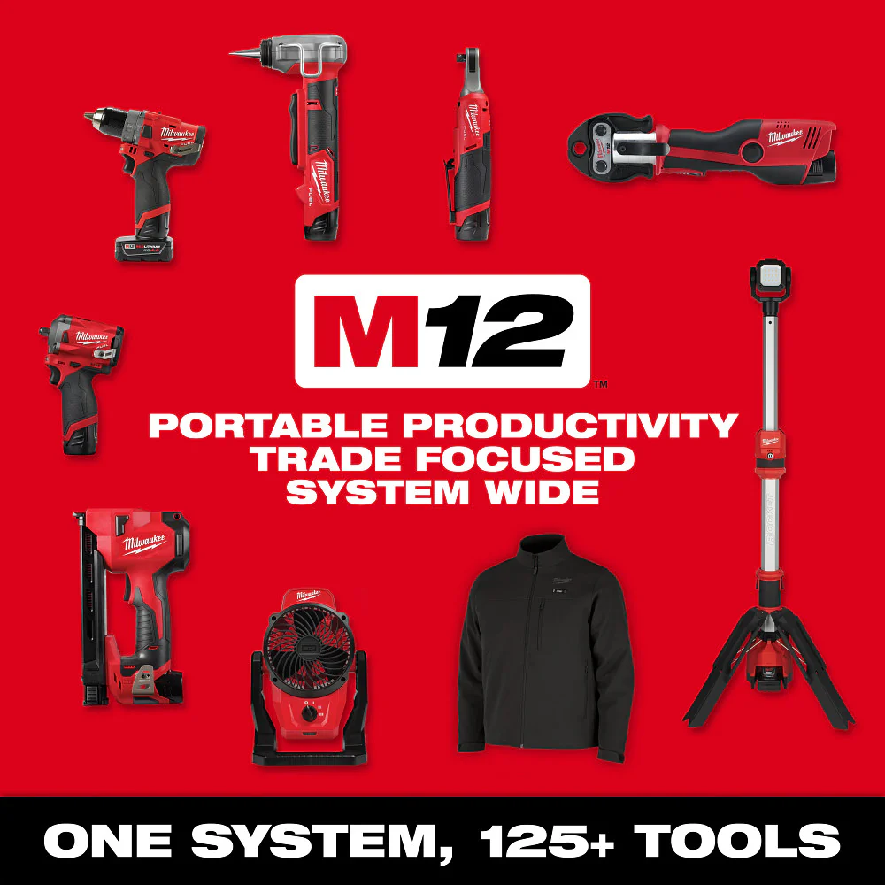 Milwaukee M12 Subcompact Brushless 1/4" Hex Impact Driver M12 3450-20 - Image 11