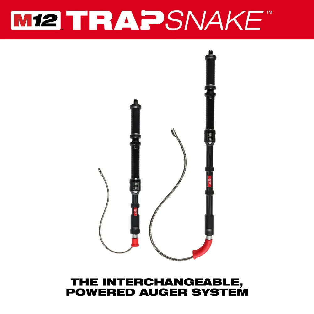 Milwaukee M12 TRAPSNAKE 2-Tool Combo Kit Porcelain Auger System 3577-21 - Image 7