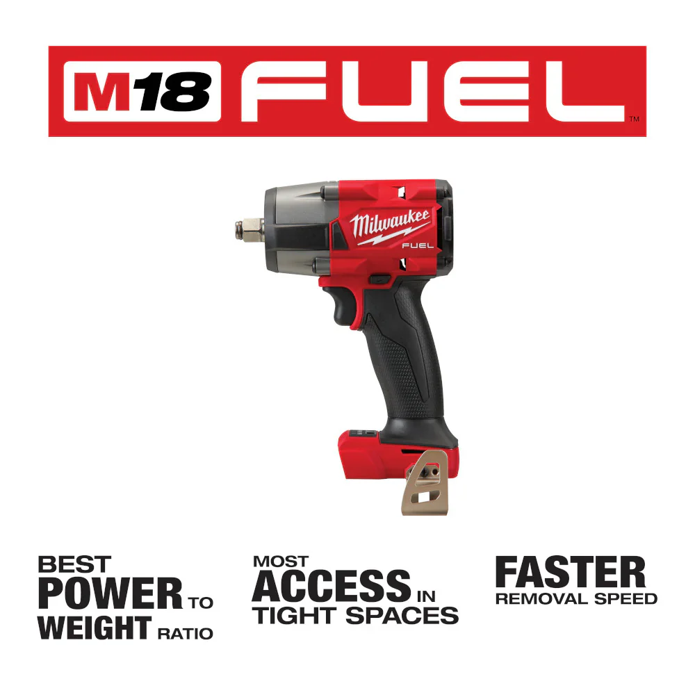 Milwaukee 3890-22 M18 FUEL 18V & M12 FUEL 12V Li-Ion Cordless 2-Tool Combo Kit 3890-22 - Image 6