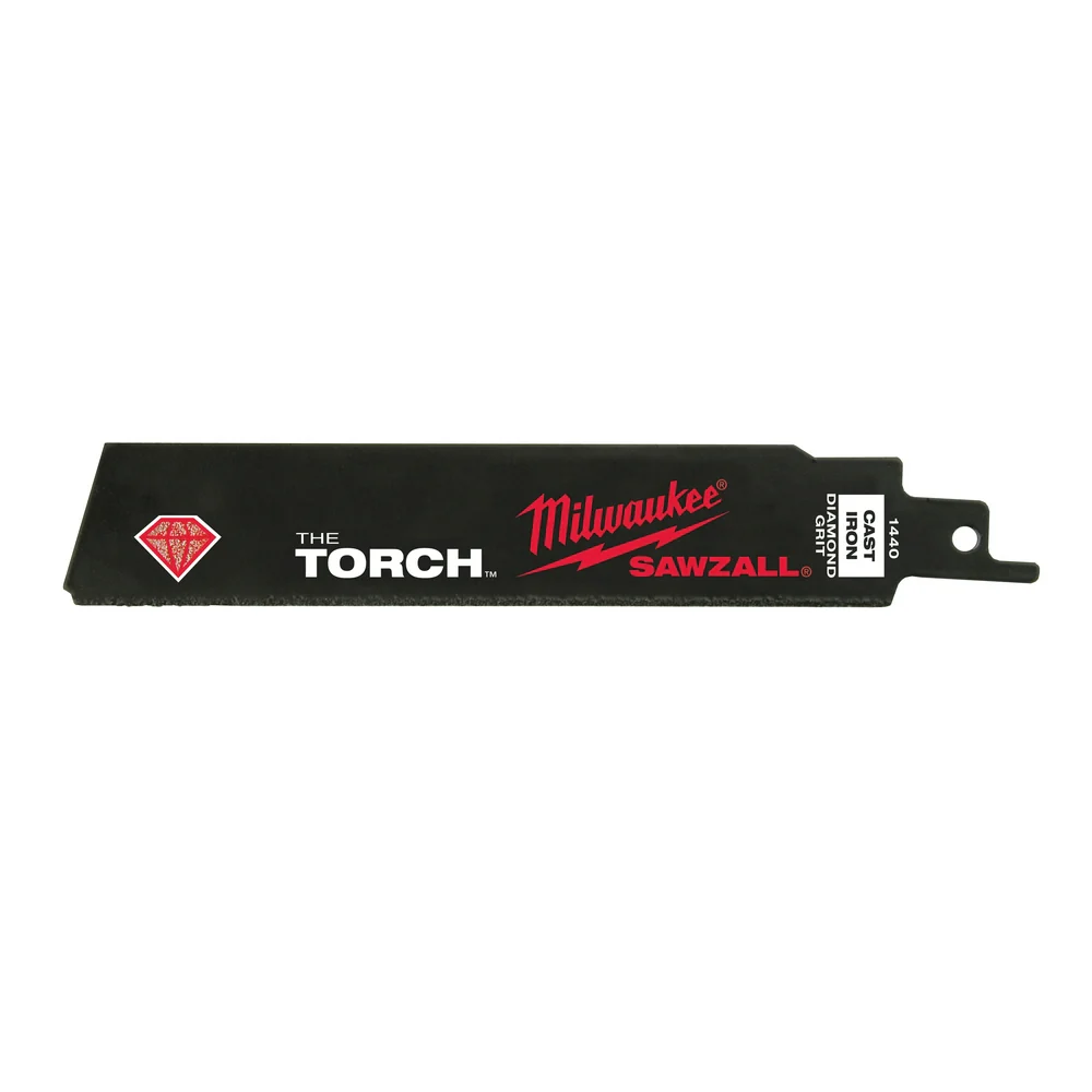 Milwaukee Diamond Grit TORCH SAWZALL Reciprocating Saw Blade 48-00-1440 - Image 2
