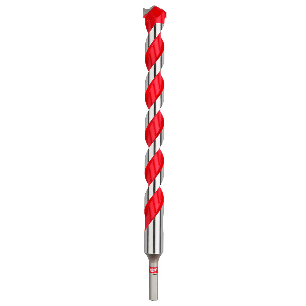 Milwaukee 3/8" x 4" x 6" Carbide Hammer Drill Bit 48-20-9048 - Image 2
